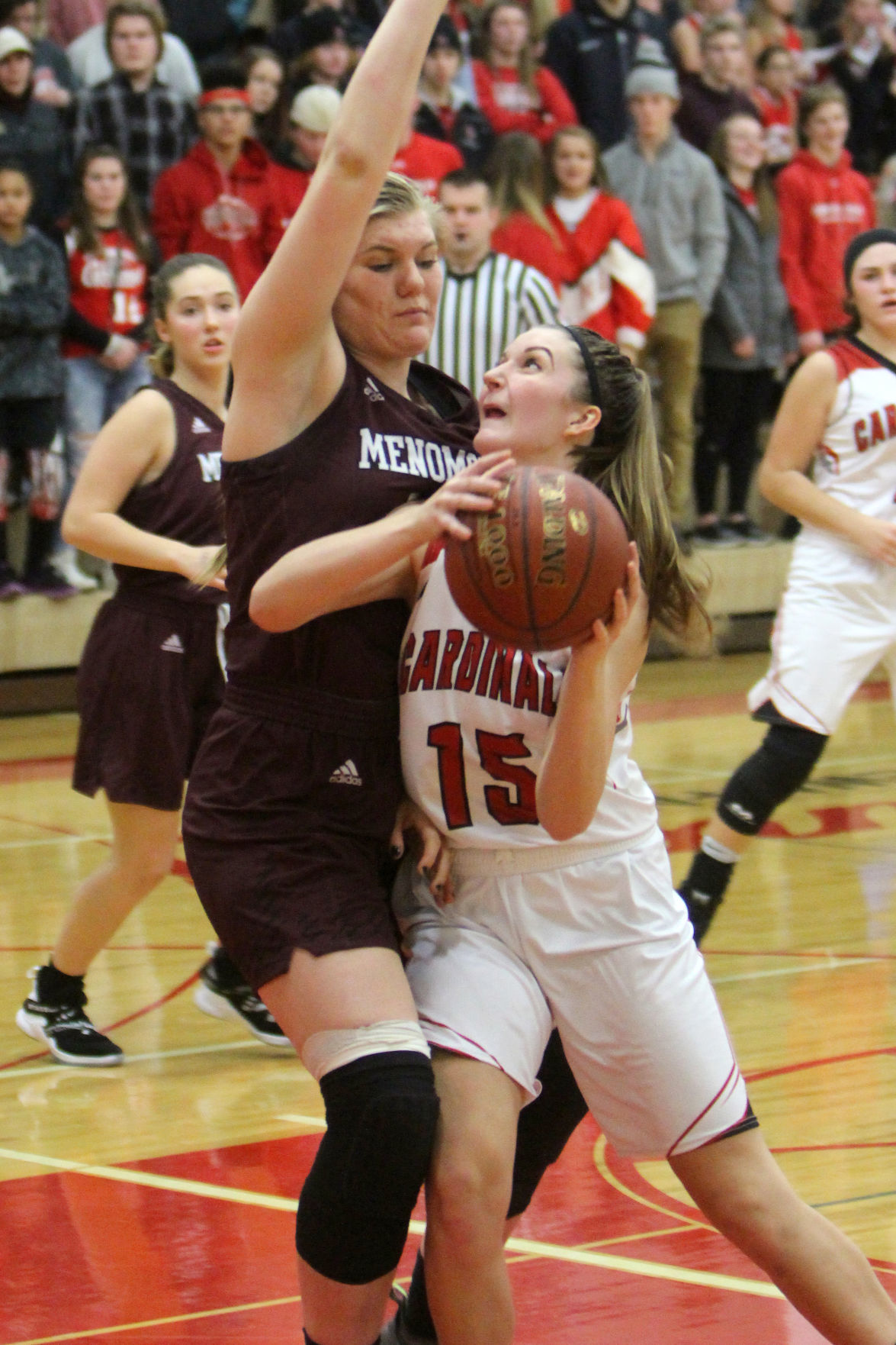 Menomonie at Chi-Hi girls basketball 12-8-18
